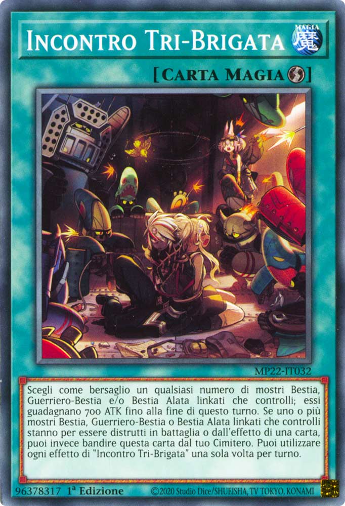 MP22-IT032 Incontro Tri-Brigata Comune 1a Edizione (IT) -NEAR MINT-