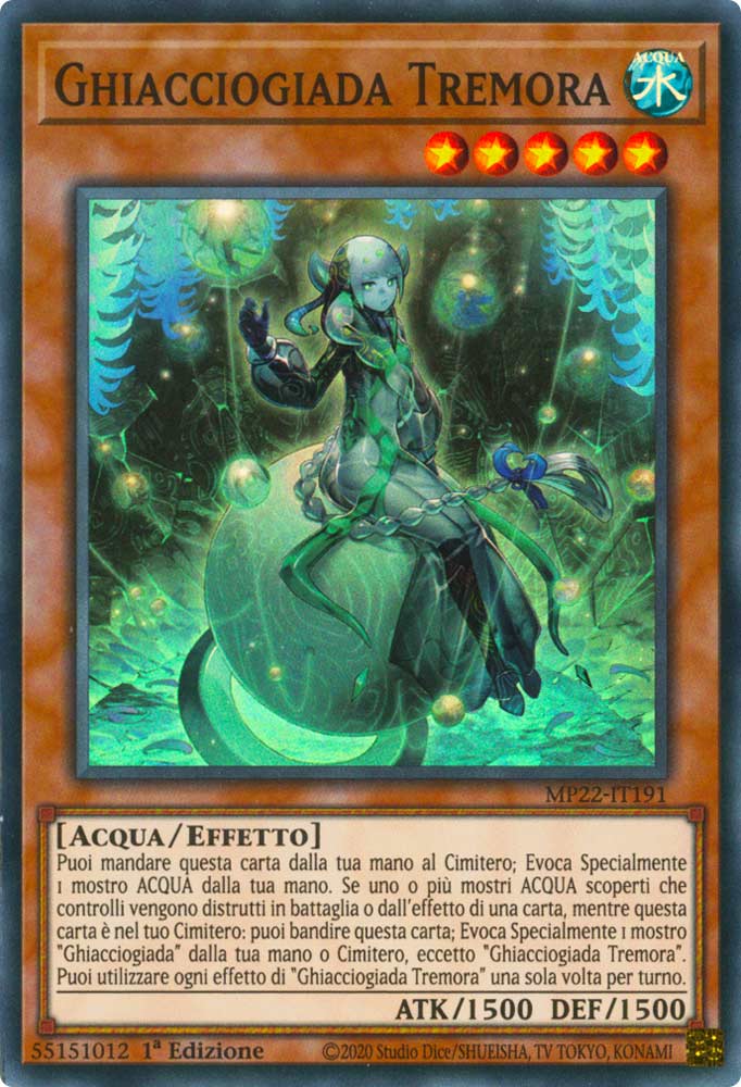 MP22-IT191 Ghiacciogiada Tremora Super Rara 1a Edizione (IT) -NEAR MINT-