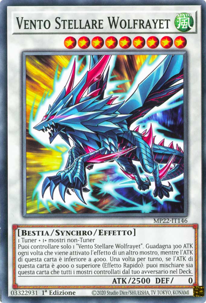 MP22-IT146 Vento Stellare Wolfrayet Comune 1a Edizione (IT) -NEAR MINT-