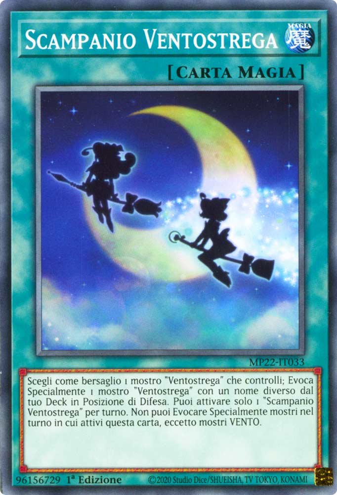 MP22-IT033 Scampanio Ventostrega Comune 1a Edizione (IT) -NEAR MINT-