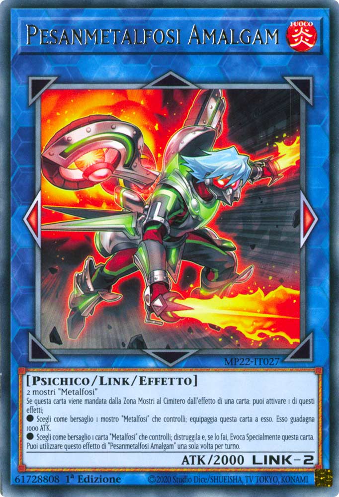 MP22-IT027 Pesanmetalfosi Amalgam Rara 1a Edizione (IT) -NEAR MINT-