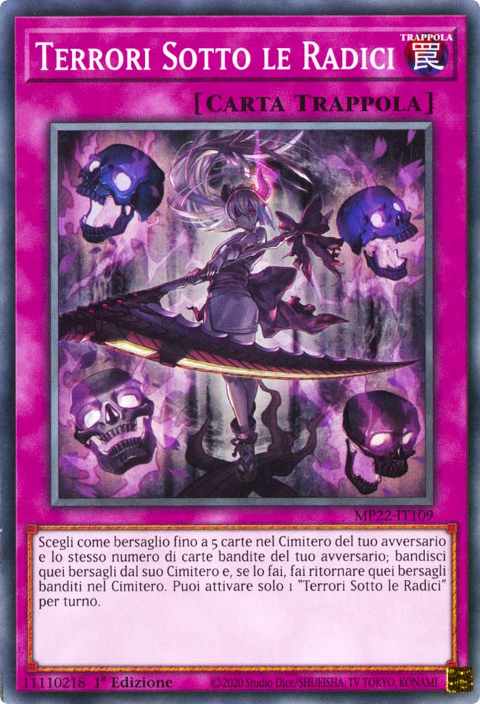 MP22-IT109 Terrori Sotto le Radici Comune 1a Edizione (IT) -NEAR MINT-