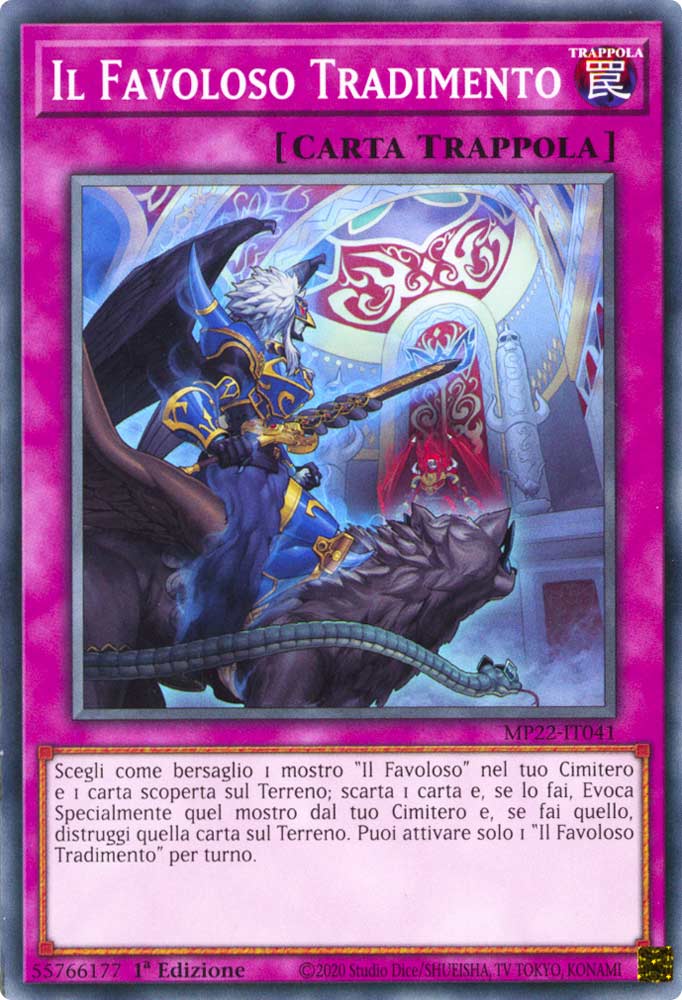 MP22-IT041 Il Favoloso Tradimento Comune 1a Edizione (IT) -NEAR MINT-