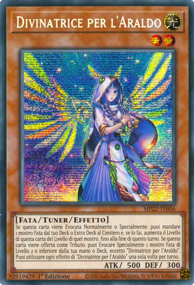 MP22-IT056 Divinatrice per l'Araldo Rara Segreta Prismatica 1a Edizione (IT) -NEAR MINT-