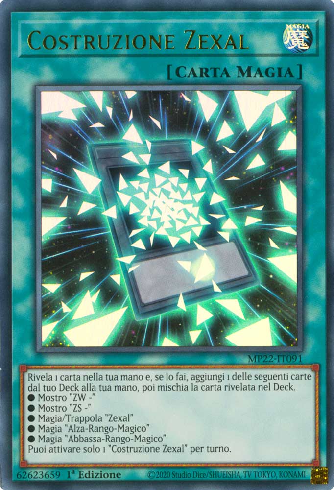 MP22-IT091 Costruzione Zexal Ultra Rara 1a Edizione (IT) -NEAR MINT-
