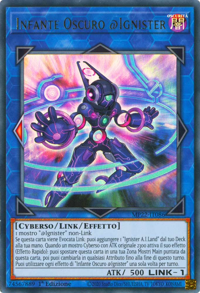 MP22-IT086 Infante Oscuro @Ignister Ultra Rara 1a Edizione (IT) -NEAR MINT-