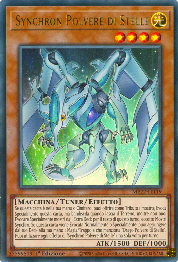 MP22-IT119 Synchron Polvere di Stelle Ultra Rara 1a Edizione (IT) -NEAR MINT-