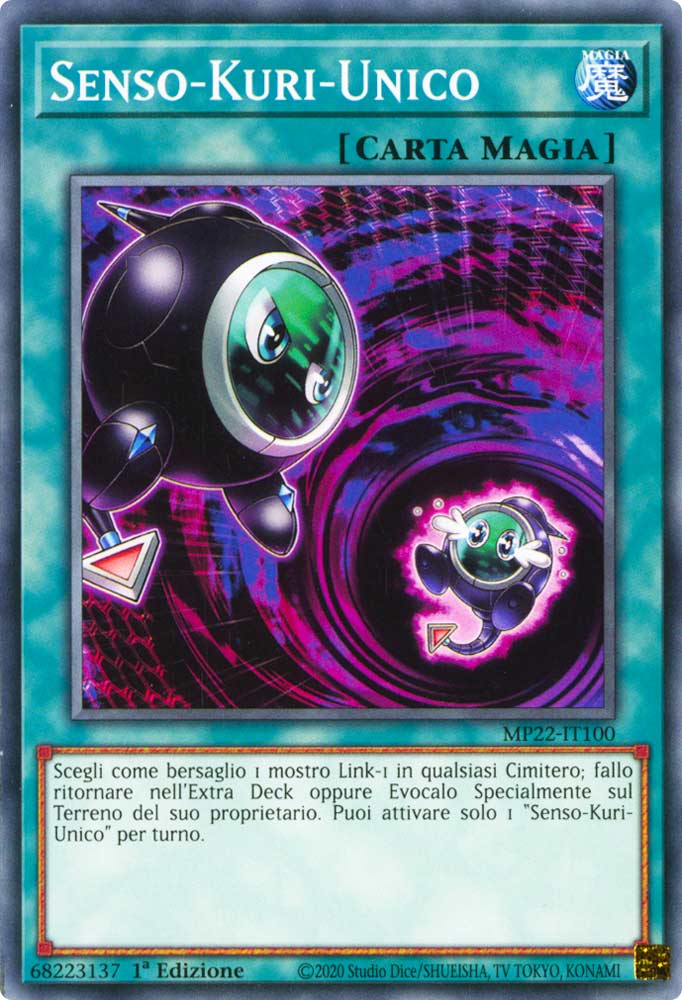 MP22-IT100 Senso-Kuri-Unico Comune 1a Edizione (IT) -NEAR MINT-