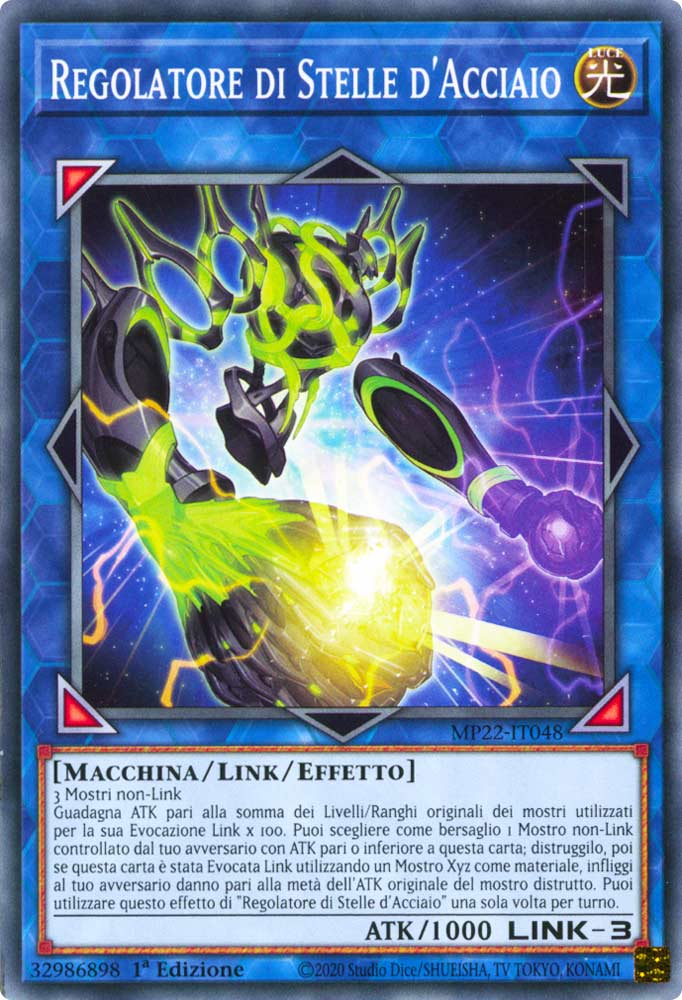 MP22-IT048 Regolatore di Stelle d'Acciaio Comune 1a Edizione (IT) -NEAR MINT-