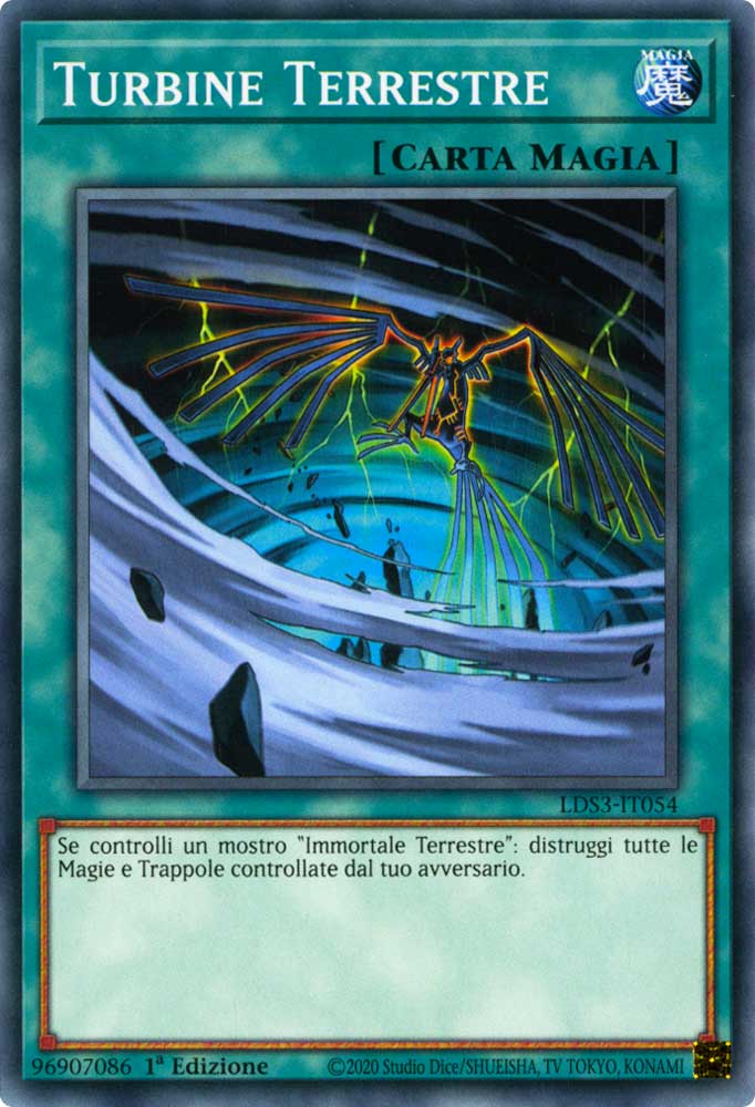 LDS3-IT054 Turbine Terrestre Comune 1a Edizione (IT) -NEAR MINT-