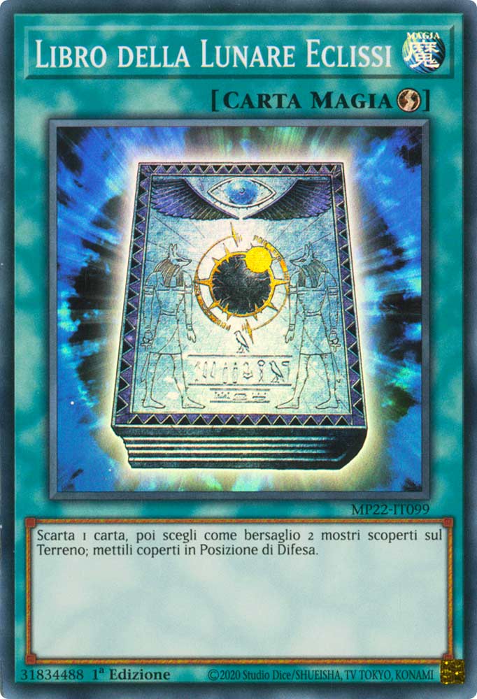 MP22-IT099 Libro della Lunare Eclissi Super Rara 1a Edizione (IT) -NEAR MINT-