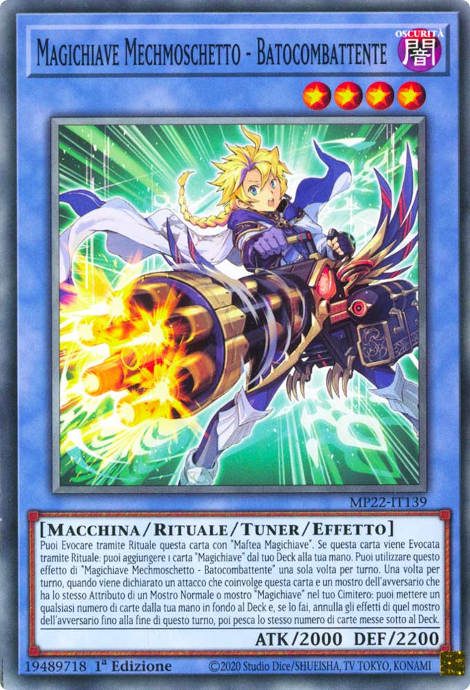MP22-IT139 Magichiave Mechmoschetto - Batocombattente Comune 1a Edizione (IT) -NEAR MINT-