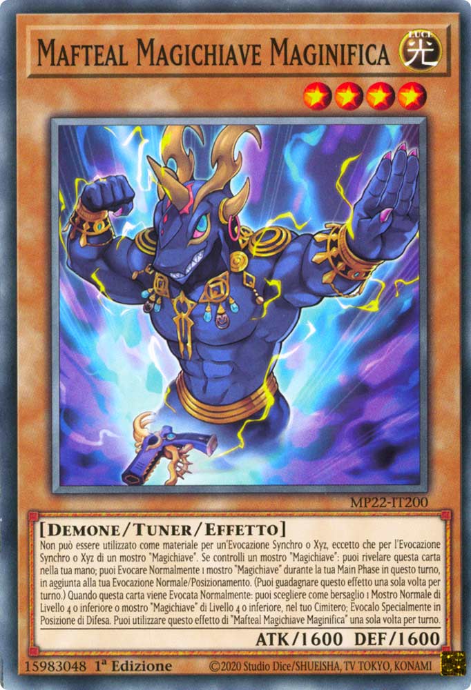 MP22-IT200 Mafteal Magichiave Maginifica Comune 1a Edizione (IT) -NEAR MINT-