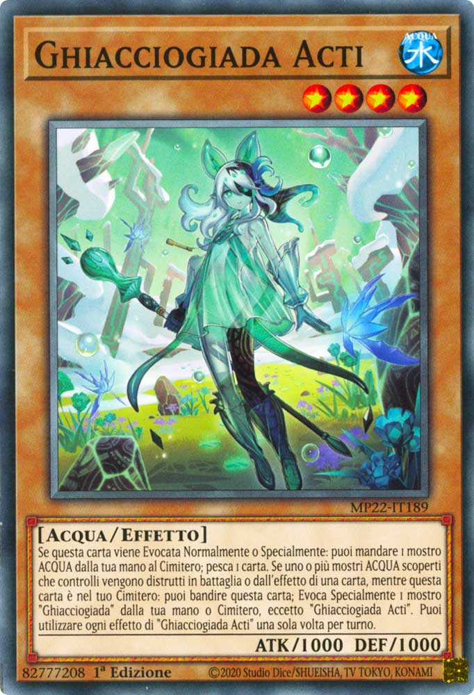 MP22-IT189 Ghiacciogiada Acti Comune 1a Edizione (IT) -NEAR MINT-