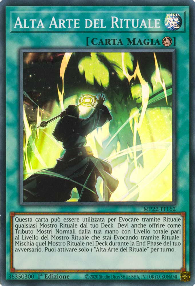 MP22-IT162 Alta Arte del Rituale Super Rara 1a Edizione (IT) -NEAR MINT-