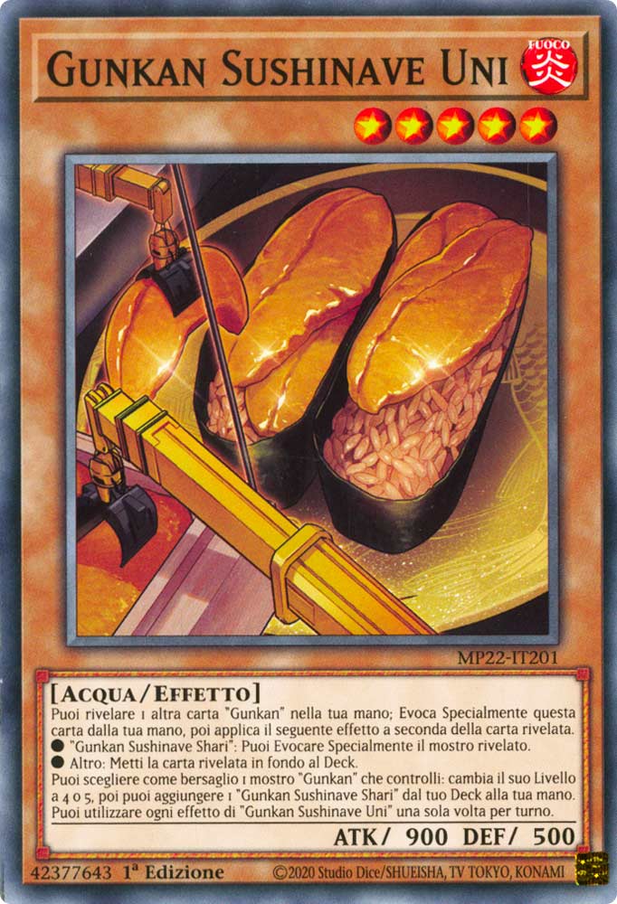 MP22-IT201 Gunkan Sushinave Uni Comune 1a Edizione (IT) -NEAR MINT-