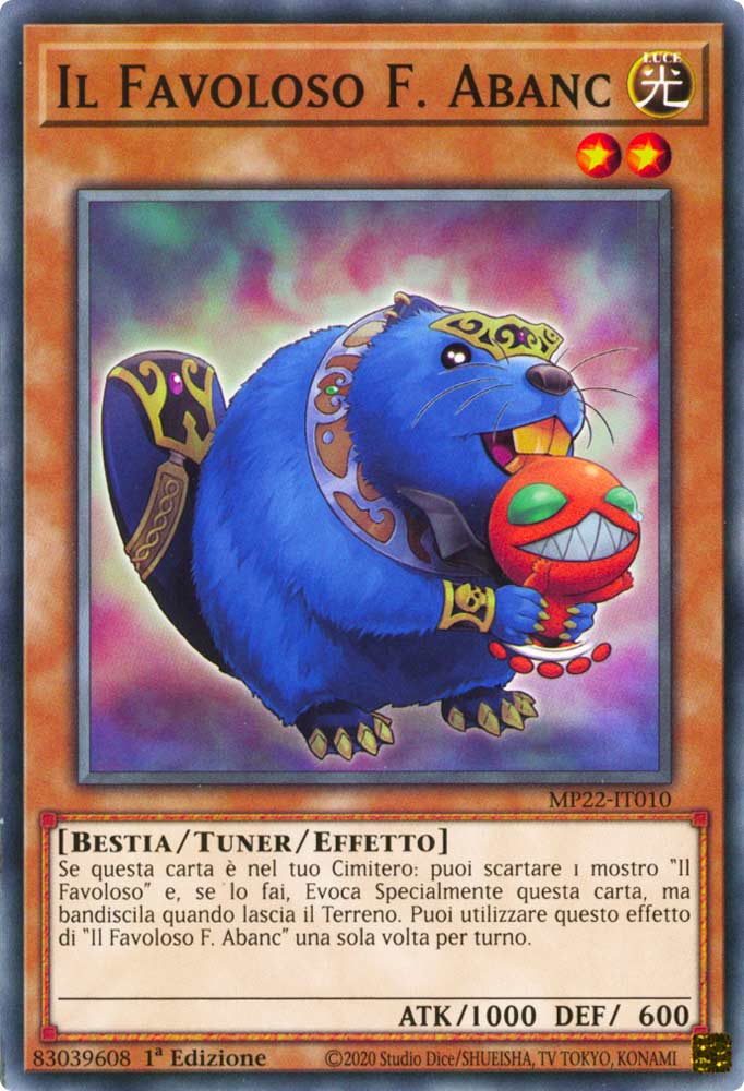 MP22-IT010 Il Favoloso F. Abanc Comune 1a Edizione (IT) -NEAR MINT-