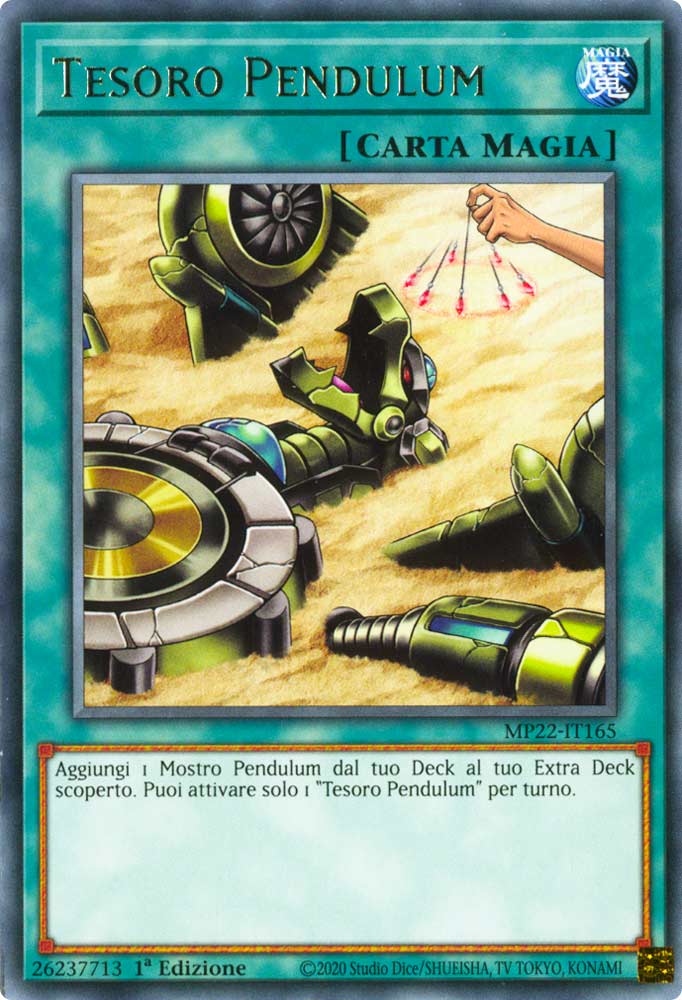 MP22-IT165 Tesoro Pendulum Rara 1a Edizione (IT) -NEAR MINT-