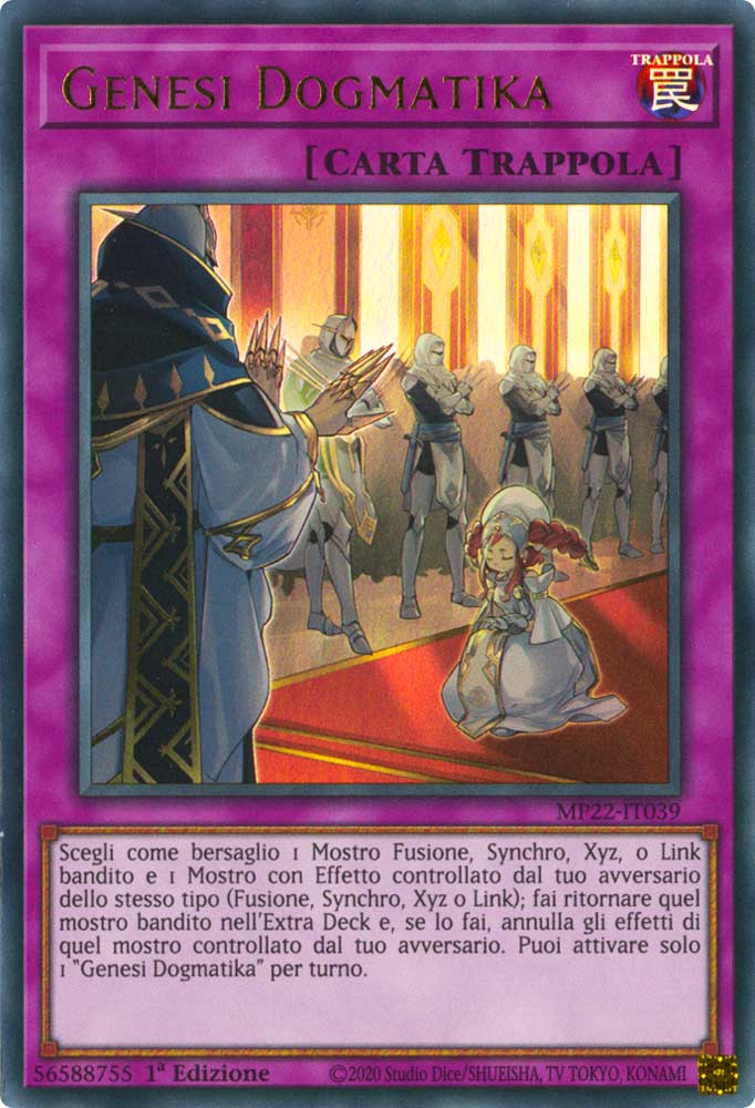 MP22-IT039 Genesi Dogmatika Ultra Rara 1a Edizione (IT) -NEAR MINT-