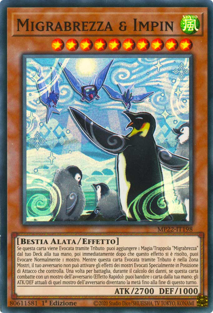 MP22-IT198 Migrabrezza & Impin Super Rara 1a Edizione (IT) -NEAR MINT-