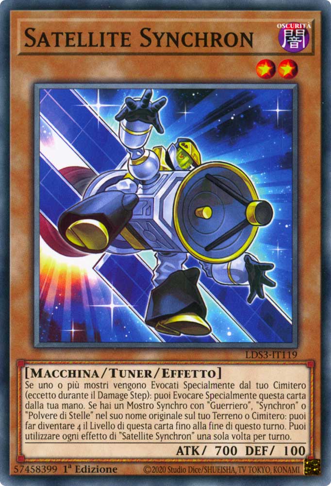 LDS3-IT119 Satellite Synchron Comune 1a Edizione (IT) -NEAR MINT-