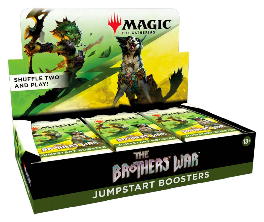 The Brothers War Jumpstart Boosters display 18 buste (EN)