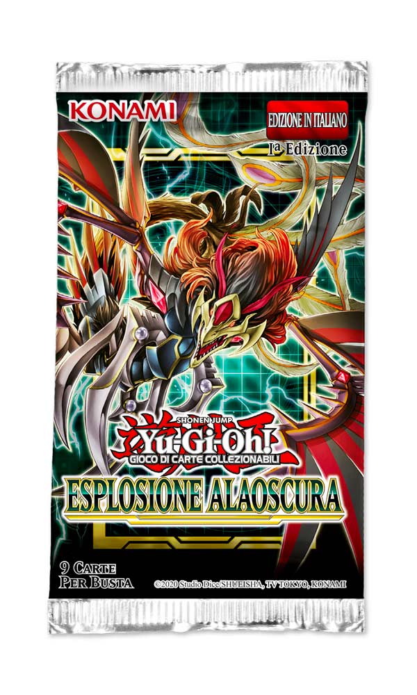 Esplosione Alaoscura 1a edizione busta 9 carte (IT)