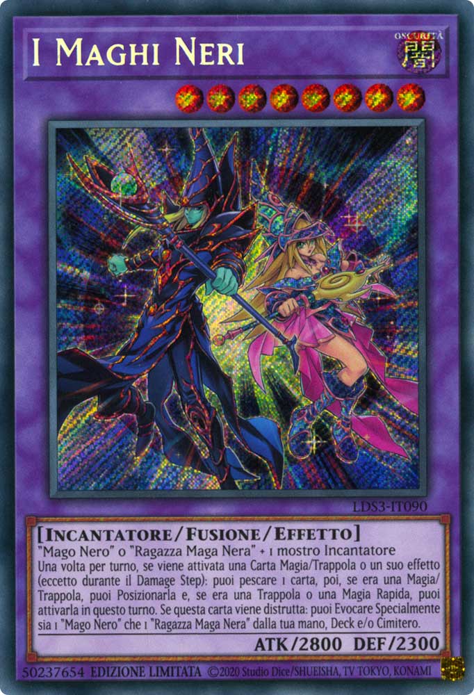 LDS3-IT090 I Maghi Neri Rara Segreta 1a Edizione (IT) -NEAR MINT-