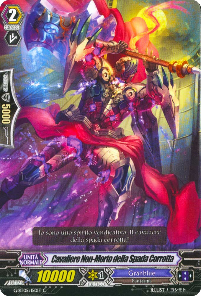 G-BT05-IT150 Cavaliere Non-Morto della Spada Corrotta comune normale (IT) -NEAR MINT-