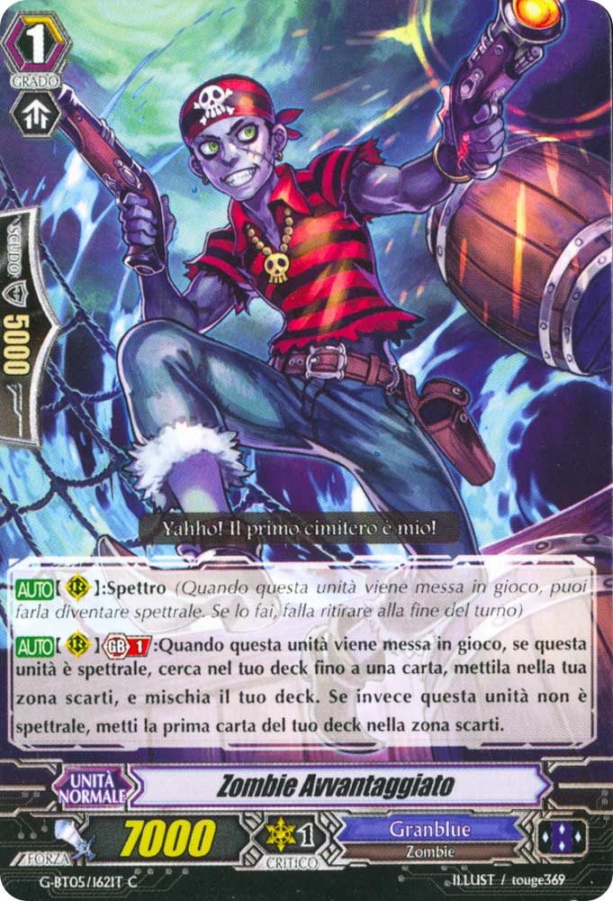 G-BT05-IT162 Zombie Avvantaggiato comune normale (IT) -NEAR MINT-