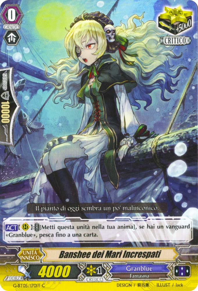 G-BT05-IT170 Banshee dei Mari Increspati comune normale (IT) -NEAR MINT-