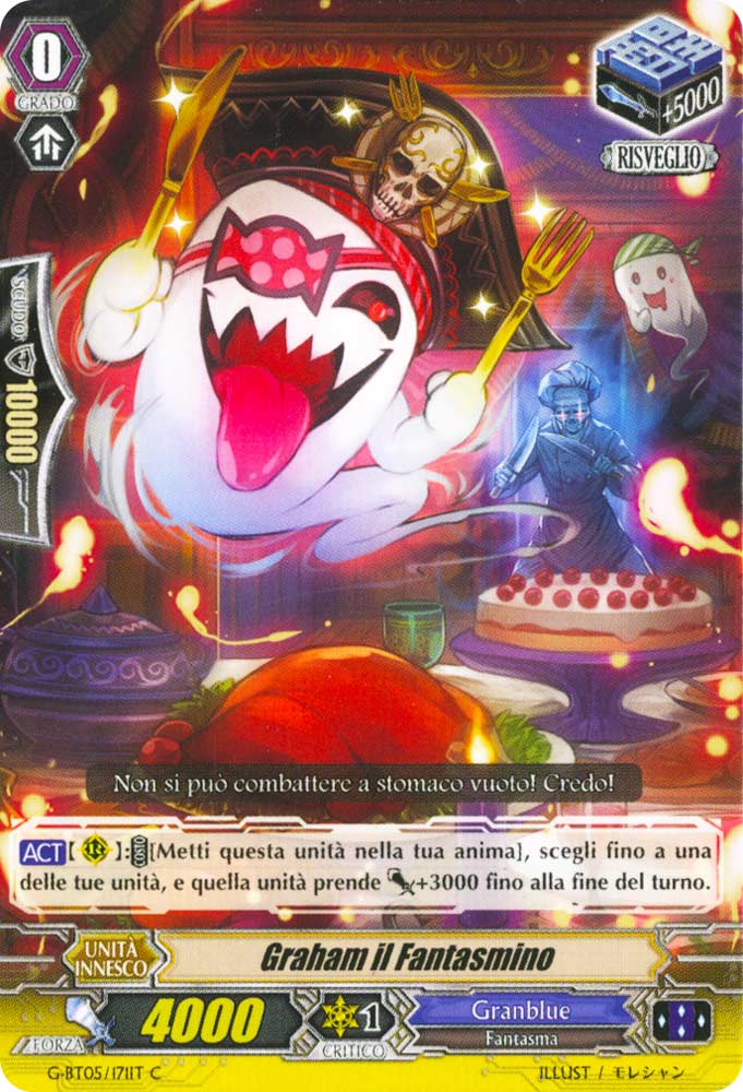 G-BT05-IT171 Graham il Fantasmino comune normale (IT) -NEAR MINT-