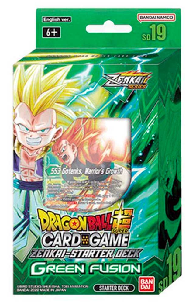 Super Zenkai Series Starter Deck 19 Green Fusion (EN)