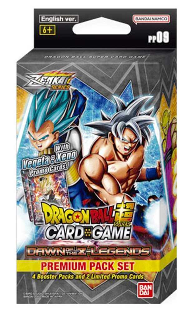 Super Zenkai Series Dawn of The Z-Legends  Premium Pack Set (EN)