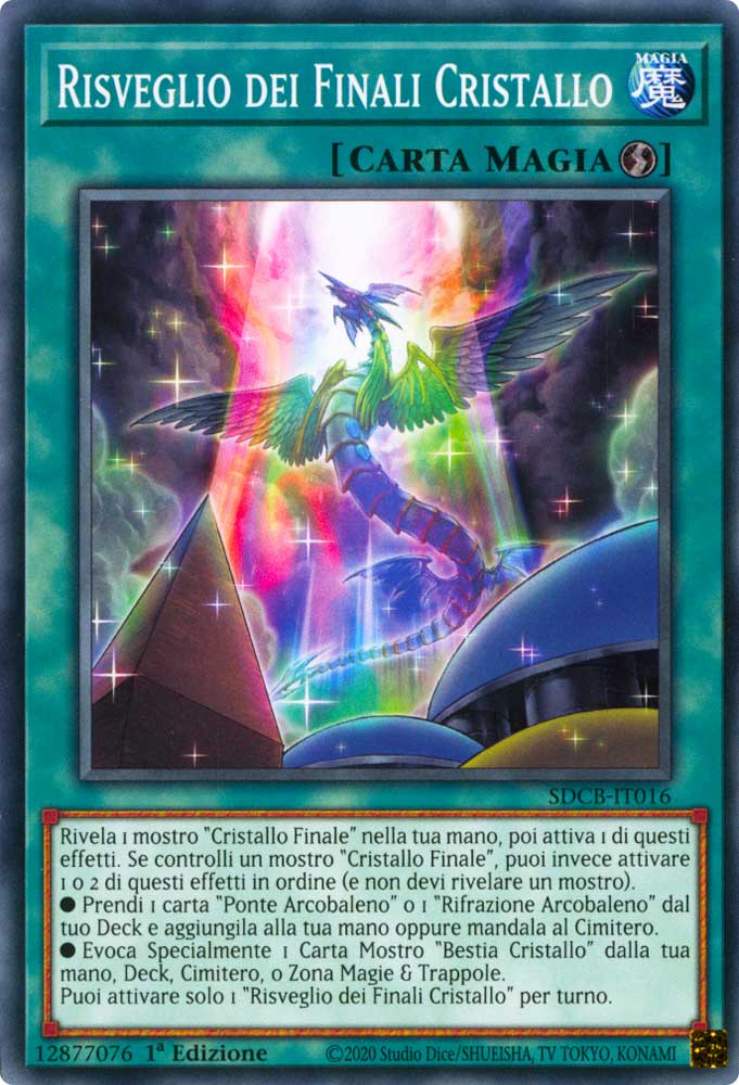 SDCB-IT016 Risveglio dei Finali Cristallo Comune 1a Edizione (IT) -NEAR MINT-