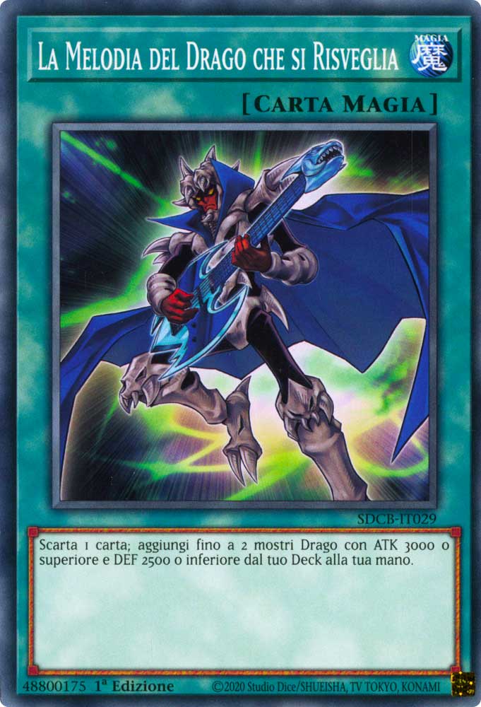 SDCB-IT029 La Melodia del Drago che si Risveglia Comune 1a Edizione (IT) -NEAR MINT-