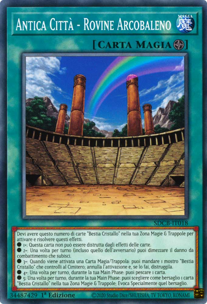 SDCB-IT018 Antica Citta' - Rovine Arcobaleno Comune 1a Edizione (IT) -NEAR MINT-