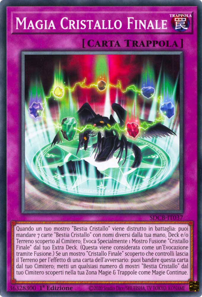 SDCB-IT037 Magia Cristallo Finale Comune 1a Edizione (IT) -NEAR MINT-