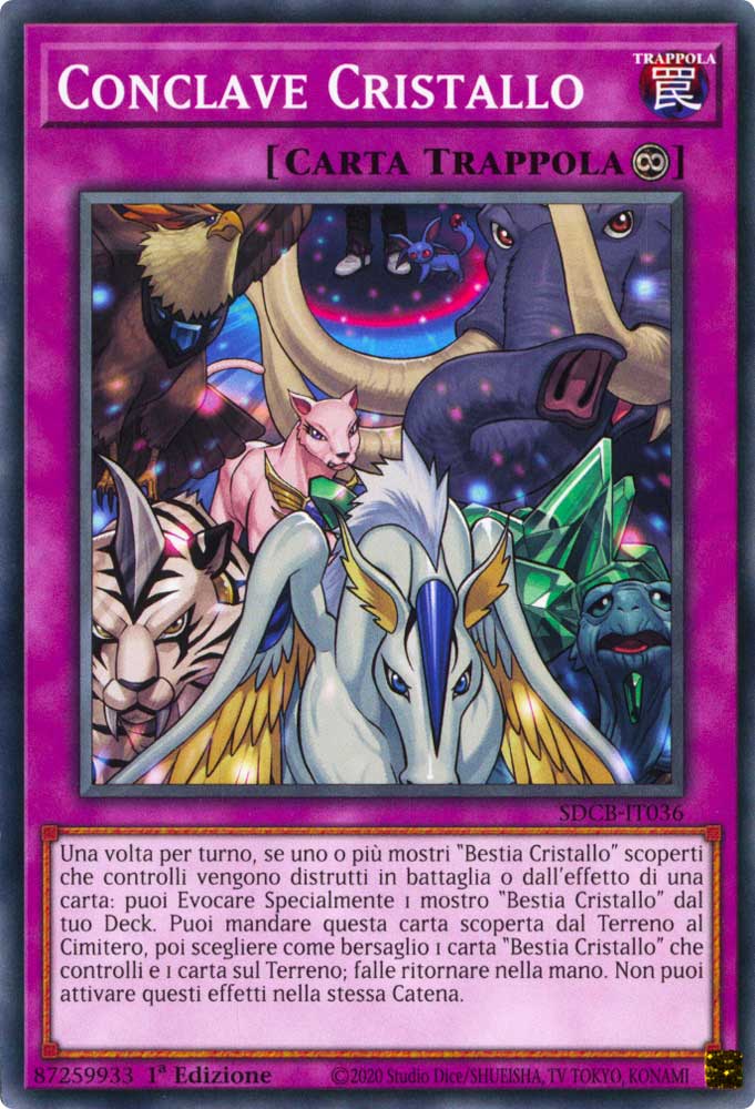 SDCB-IT036 Conclave Cristallo Comune 1a Edizione (IT) -NEAR MINT-