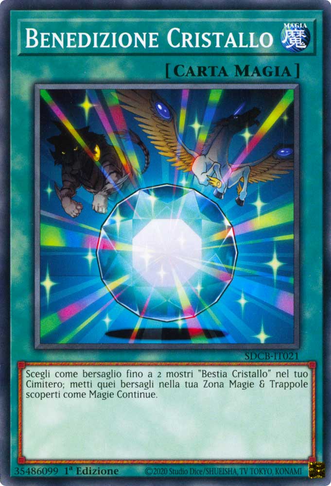 SDCB-IT021 Benedizione Cristallo Comune 1a Edizione (IT) -NEAR MINT-