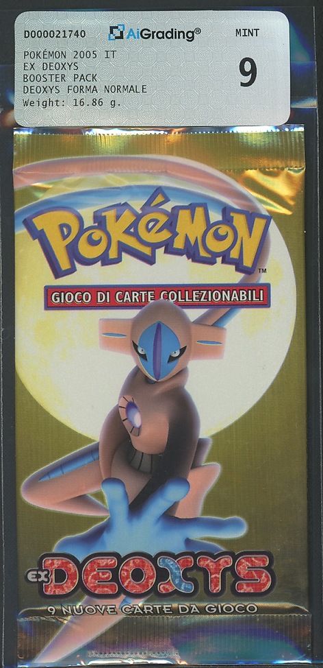 EX Deoxys busta 9 carte (IT) / AIG 9.0