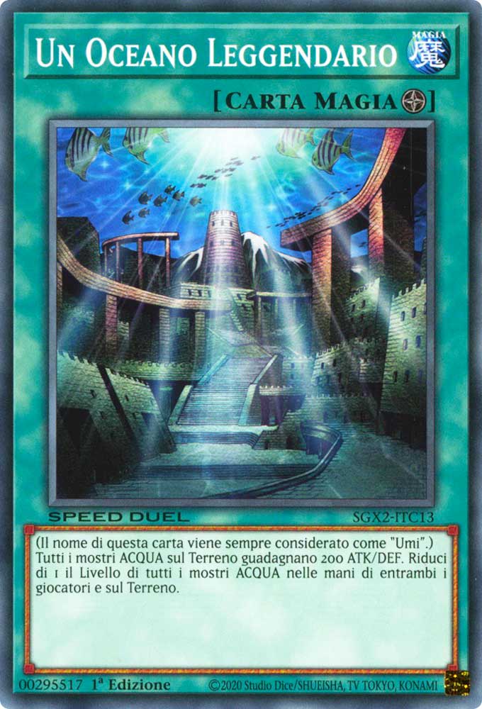 SGX2-ITC13 Un Oceano Leggendario Comune 1a Edizione (IT) -NEAR MINT-