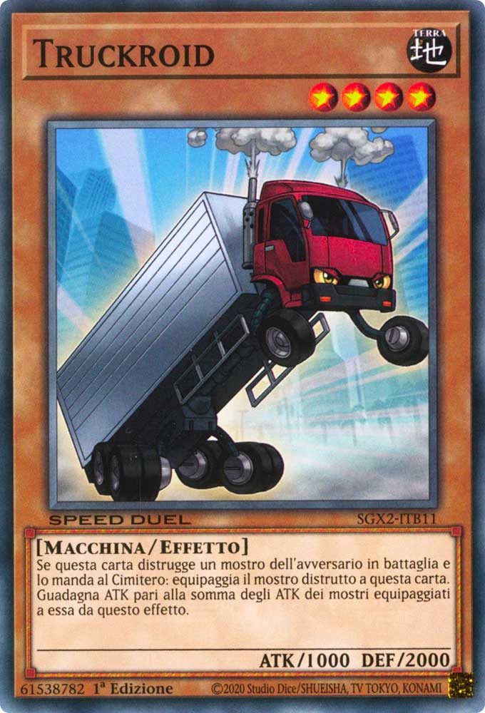 SGX2-ITB11 Truckroid Comune 1a Edizione (IT) -NEAR MINT-