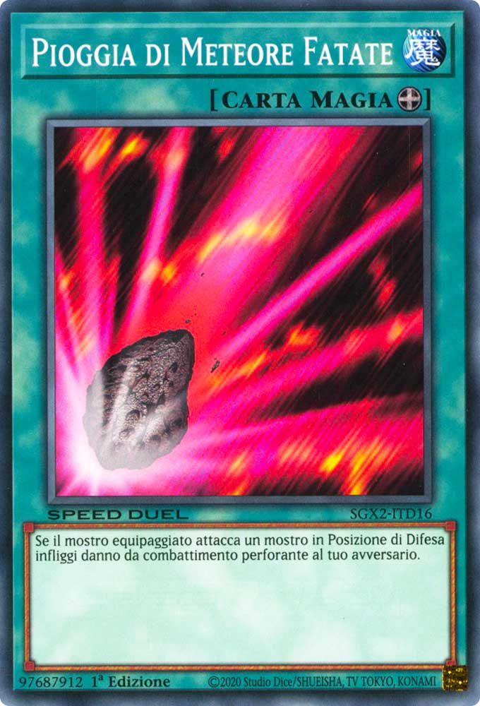SGX2-ITD16 Pioggia di Meteore Fatate Comune 1a Edizione (IT) -NEAR MINT-