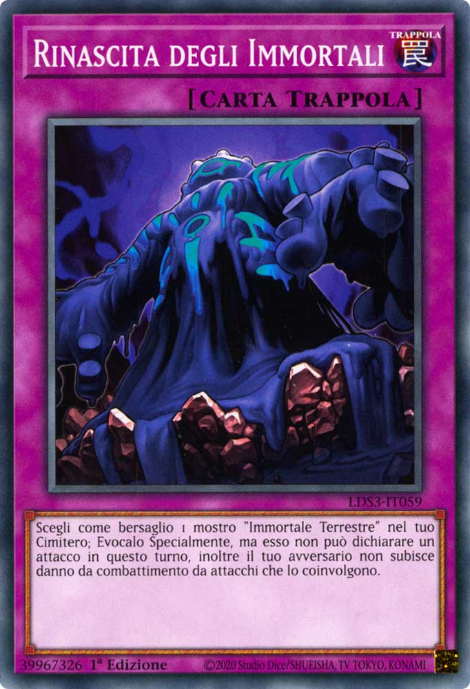LDS3-IT059 Rinascita degli Immortali Comune 1a Edizione (IT) -NEAR MINT-