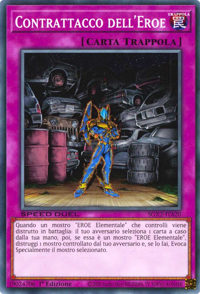 SGX2-ITA20 Contrattacco dell'Eroe Comune 1a Edizione (IT) -NEAR MINT-