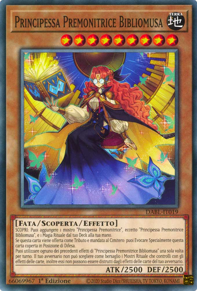 DABL-IT019 Principessa Premonitrice Bibliomusa Comune 1a Edizione (IT) -NEAR MINT-