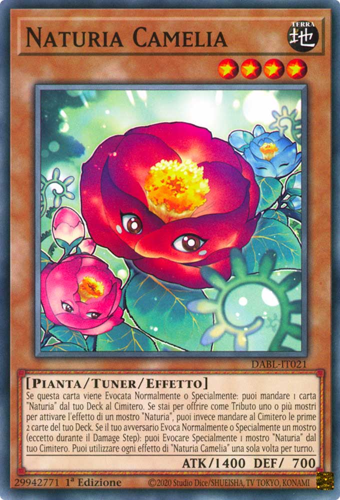 DABL-IT021 Naturia Camelia Comune 1a Edizione (IT) -NEAR MINT-