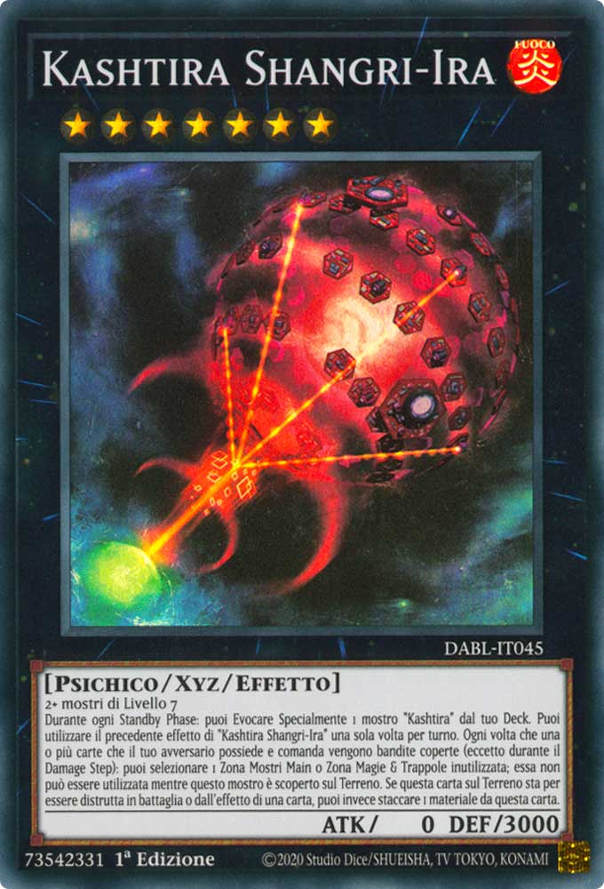 DABL-IT045 Kashtira Shangri-Ira Super Rara 1a Edizione (IT) -NEAR MINT-