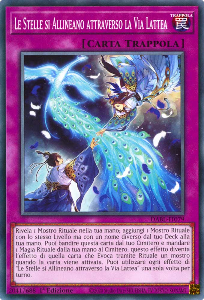 DABL-IT079 Le Stelle si Allineano attraverso la Via Lattea Comune 1a Edizione (IT) -NEAR MINT-